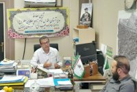 آیین معارفه اعضای جدید هیئت امنای امامزاده طیب (ع) برگزار شد