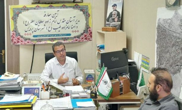 آیین معارفه اعضای جدید هیئت امنای امامزاده طیب (ع) برگزار شد