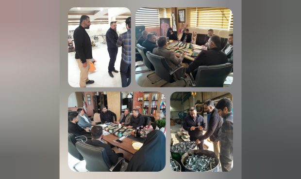 بازدید رئیس اداره تعاون، کار و رفاه اجتماعی شهرستان پردیس از شرکت نارین تکناز صنعت بازدید رئیس اداره تعاون، کار و رفاه اجتماعی شهرستان پردیس از شرکت نارین تکناز صنعت