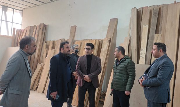 معاون فرماندار پردیس از واحدهای تولیدی بازدید کرد