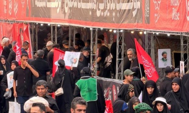 برگزاری ویژه‌برنامه‌های فرهنگی و اجتماعی شهرداری منطقه ۳ در مسیر آیین تشییع امام شهید(ره)