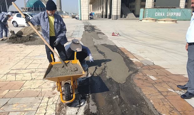 مناسب سازی ۲۳۶ مورد برای بدرقه امام شهید توسط منطقه یک مناسب سازی ۲۳۶ مورد برای بدرقه امام شهید توسط منطقه یک