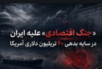 «جنگ اقتصادی» علیه ایران در سایه بدهی ۴۰ تریلیون دلاری آمریکا «جنگ اقتصادی» علیه ایران در سایه بدهی ۴۰ تریلیون دلاری آمریکا